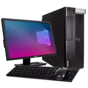 Computadora Dell T5810 Xeon E5 64 Gb Ram 240 SSD 1 TB HDD
