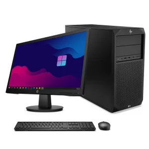 Equipo completo HP Z2 G4 Workstation Torre i7 9th 16GB RAM 128Gb SSD 1 TB HDD
