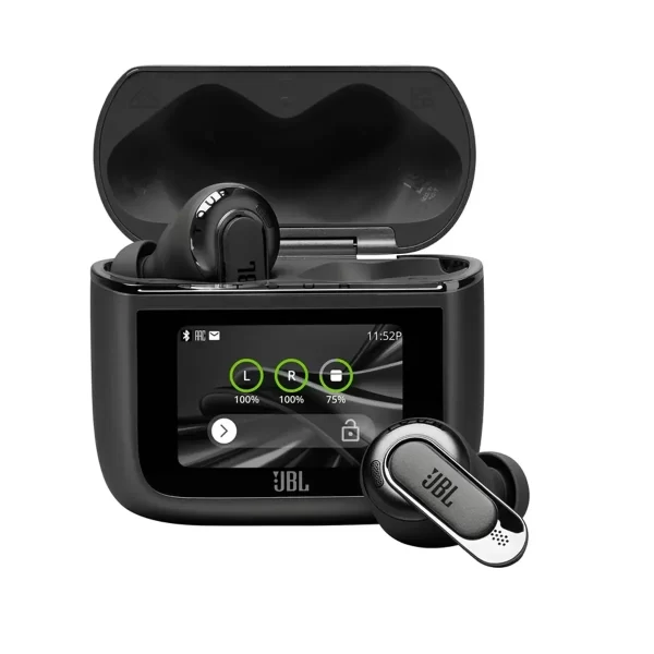 JBL Tour Pro 3 - True Wireless Noise Cancelling Earbuds with Smart Charging Case™ - Black