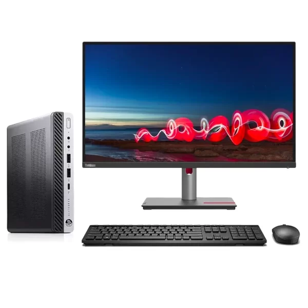 Hp EliteDesk 705 G5 RYZEN 5 480SSD 16RAM LG 27 NUEVO
