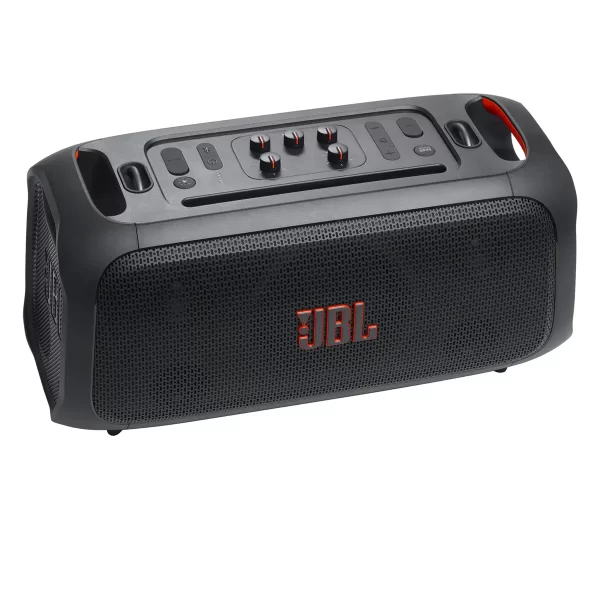 JBL PartyBox On-The-Go Essential Altavoz inalámbrico portátil para fiestas con micrófono inalámbrico Negro - Imagen 3