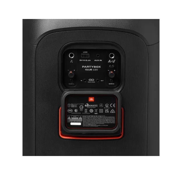 JBL PartyBox Club 120 Altavoz inalámbrico portátil para fiestas - Negro - Imagen 4