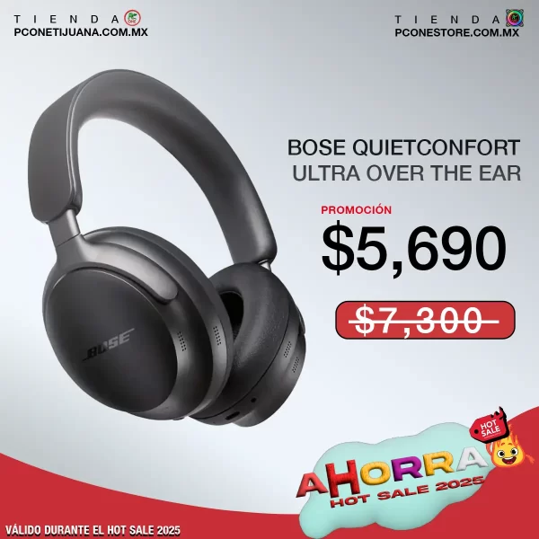 Bose - Auriculares inalámbricos QuietComfort Ultra con cancelación de ruido - Negros - Imagen 2