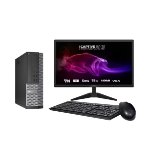 Dell Optiplex 7020 i7 4ta 240Gb ssd, 16Gb RAM, Wifi Telclado y Raton Monitor NUEVO Acteck 19.5