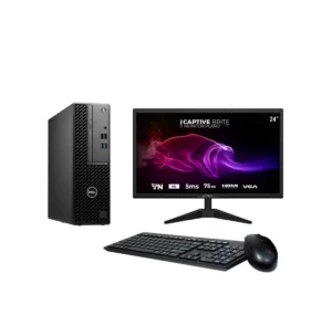 Equipo completo Dell Optiplex 3000 SFF Core i5 12th 480Gb SSD, 16Gb RAM DDR4, Monitor Acteck 24″ full HD