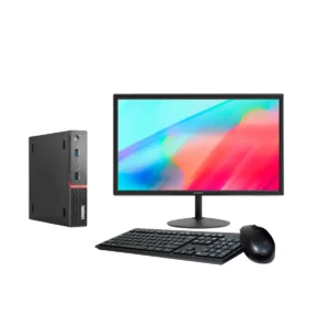 Lenovo ThinkCentre M900 Mini Core i5 6ta 256 GB ssd, 8Gb RAM DDR4 Monitor Acteck de 22"